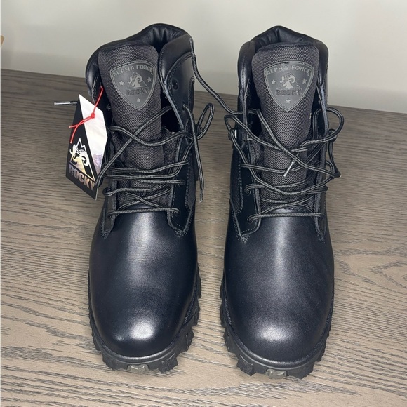 Rocky Alpha Force Waterproof Tactical Boots Men’s 15W Black main image 4